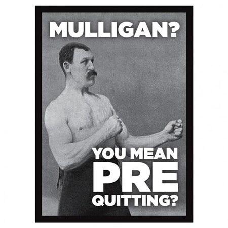 Legion Supplies LGNMAT101 DP-Double Matte Mulligan Man Card - 50 Piece